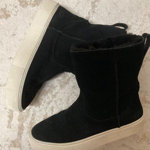 Ugg Athletic Fuzzy Booties